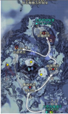 永久之塔第一波进攻道路图 20分速推 